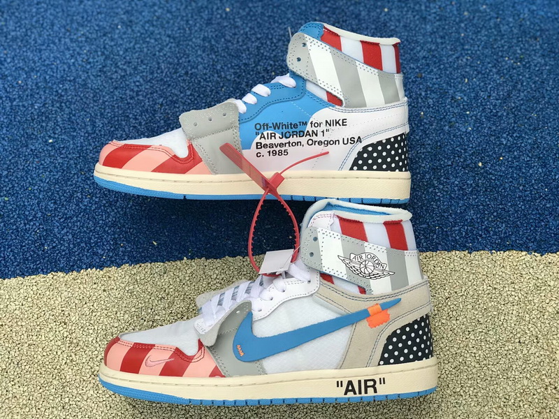 Super max Parra x Nike  Air Jordan 1 x OFF-WHITE(98% Authentic quality)